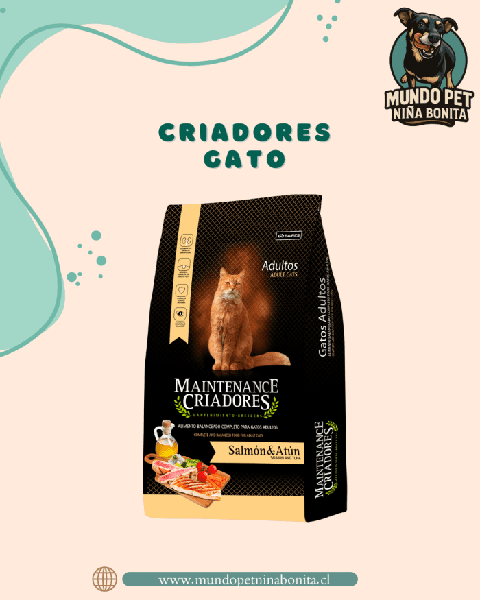 Criadores gato adulto 15Kg