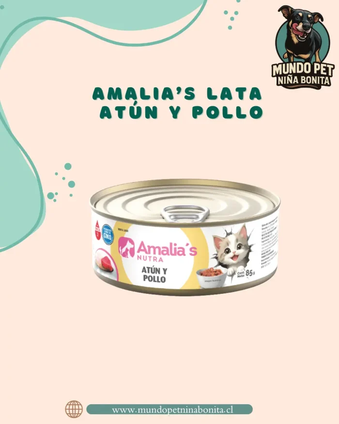 Amalia's lata atún y pollo - 156g