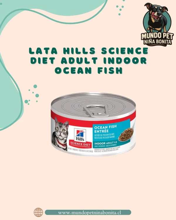 Hills science diet lata adult indoor ocean fish entré Hills science diet lata adult indoor ocean fish entré