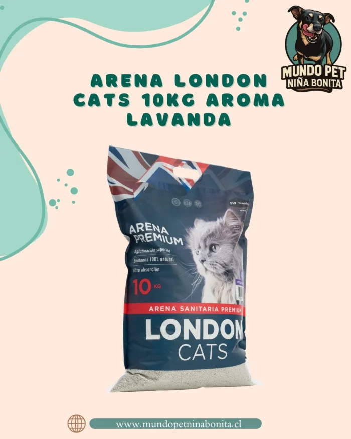 Arena gato london 10kgs aroma lavanda