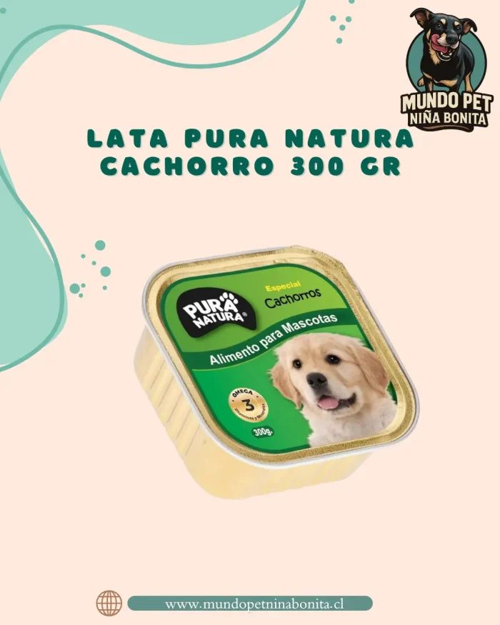 Pura Natura paté cachorro 300g