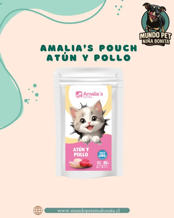 Fawna Adulto Raza mediana y grande (5) Amalia's pouch atún y pollo - 85g