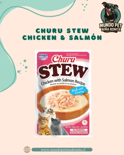 Churu stew pollo & salmón