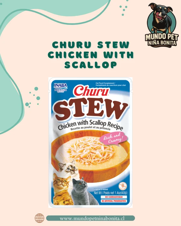 Churu stew chicken with scallop