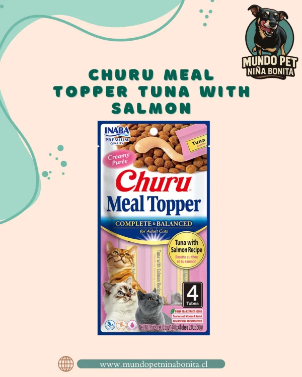 Churu meal topper tuna with salmon