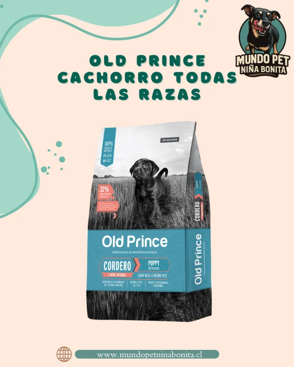 Old prince cachorro todas las razas 3kg