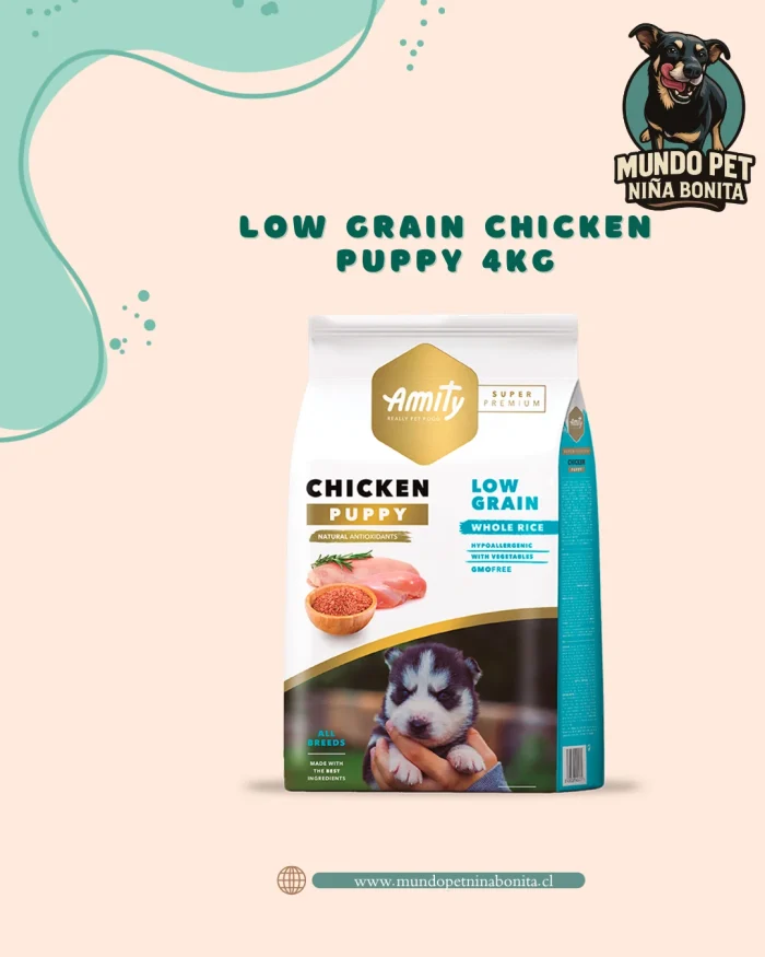Low grain chicken puppy 4kg