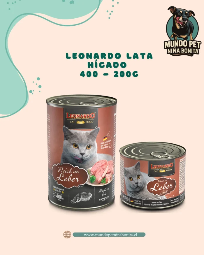 Leonardo lata hígado - 200 y 400g
