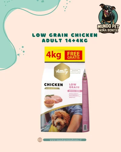Low grain chicken adult 14+4kg