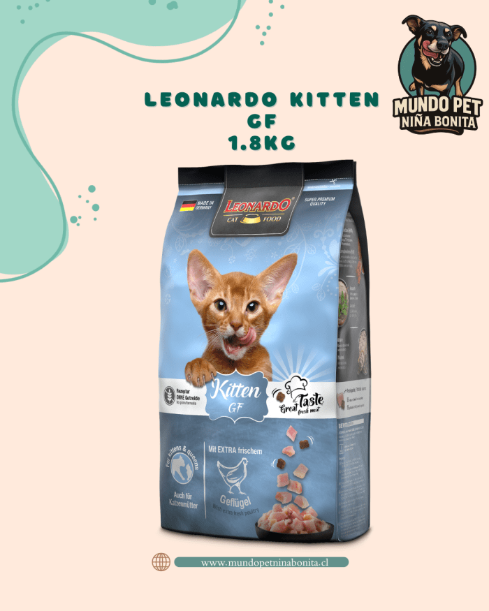 Leonardo kitten GF - 1.8kg