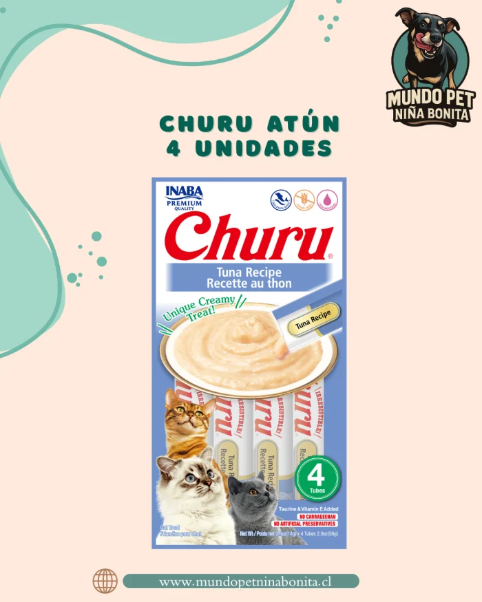 Churu atún - 4 unidades