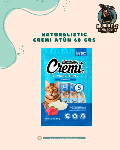 Naturalistic Cremi atún 60 Grs