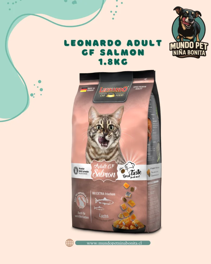 Leonardo adult GF salmón - 1.8kg