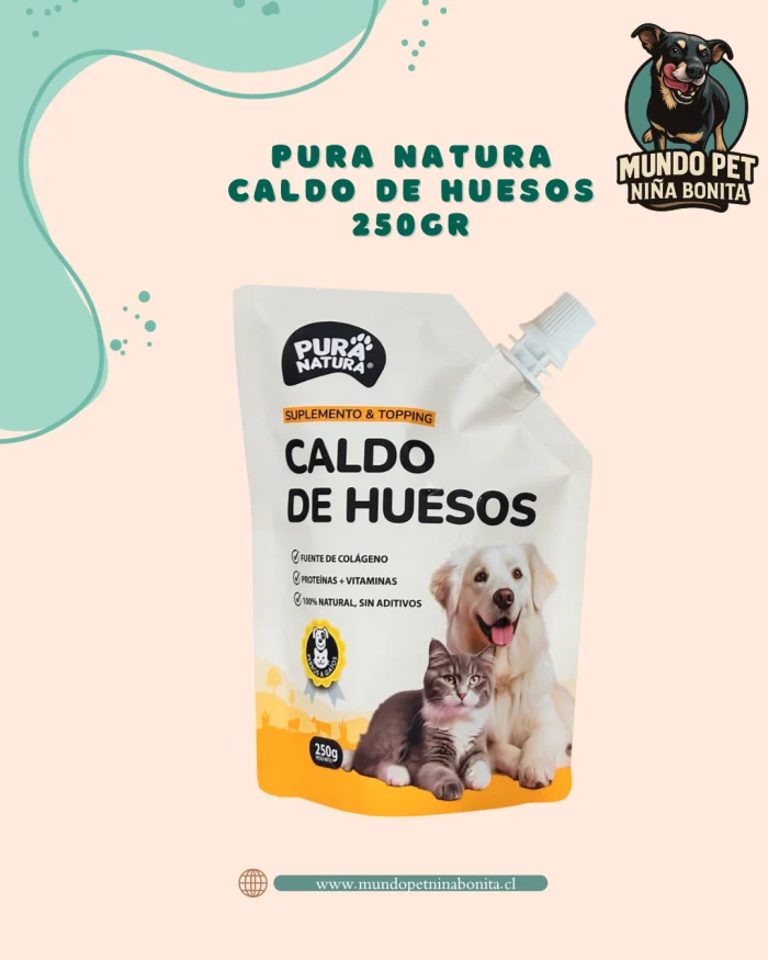 Caldo de hueso pura natura Pura Natura – Caldo de huesos 250 g