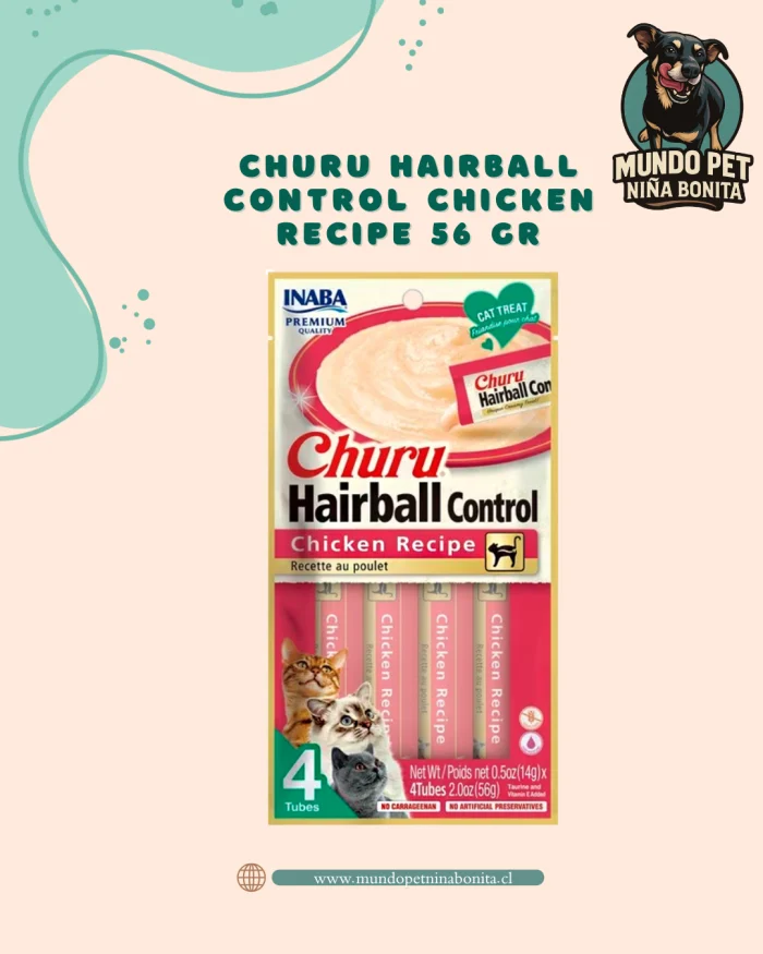 Churu hairball control chicken recipe 56 Gr