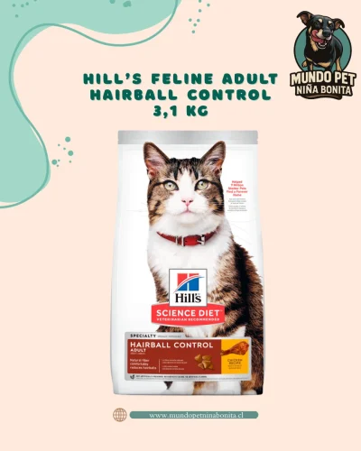 Hills Feline Adult Hairball Control 3,1 KG