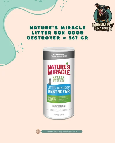 Nature's Miracle Litter Box Odor Destroyer 567Gr