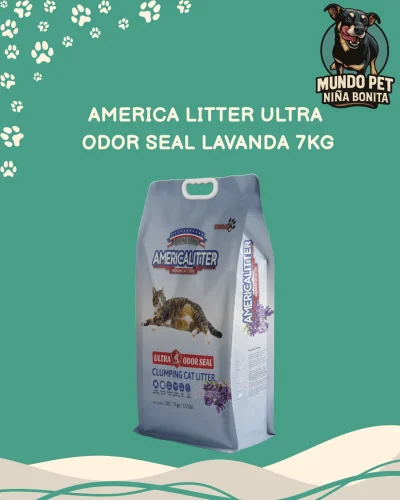 America Litter Ultra Odor Seal Lavanda 7kg