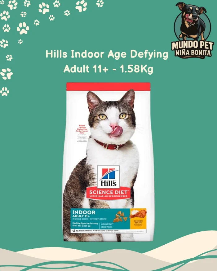 Hills Indoor Age Defying  Adult 11+ - 1.58Kg