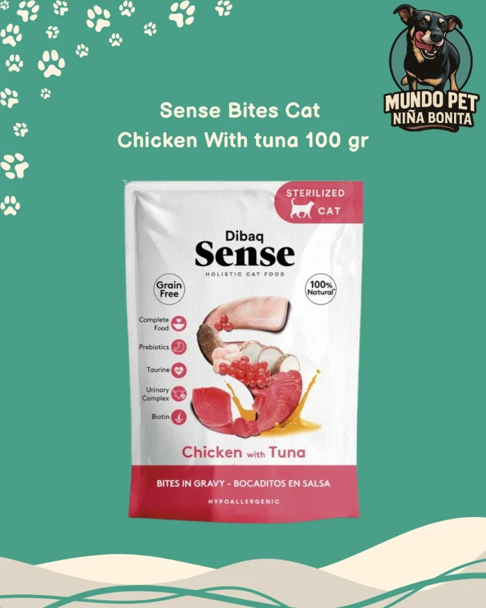 Sense Bites Cat  Chicken With tuna 100 gr