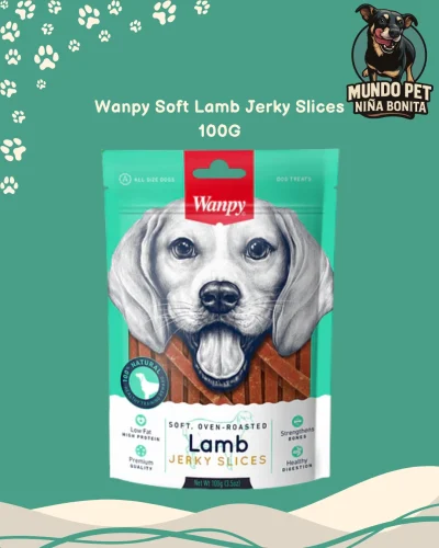 Wanpy Soft Lamb Jerky Slices 100G