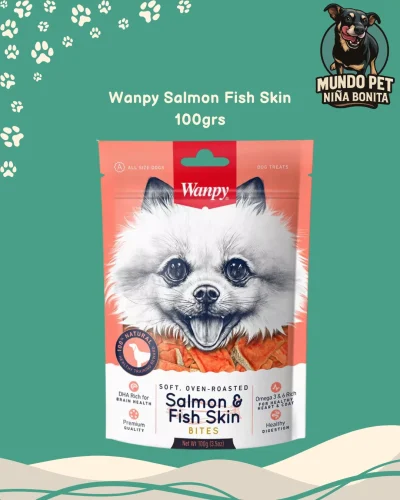 Wanpy Salmon & Fish Skin 100 g