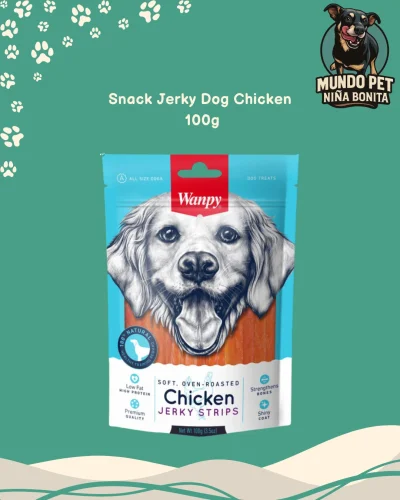 Wanpy Chicken Jerky Strip 100 g