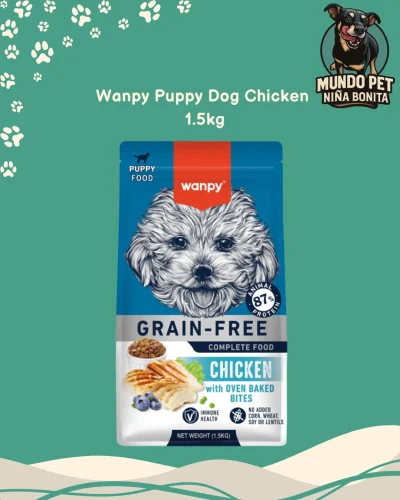 Wanpy Puppy Dog Chicken 1.5kg