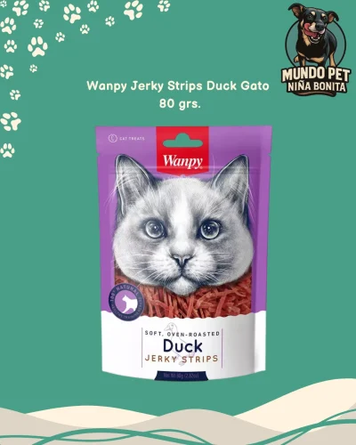 Wanpy Soft Duck Jerky Strip 80 g