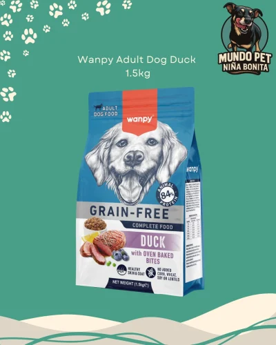 Wanpy Adult Dog Duck 1.5kg