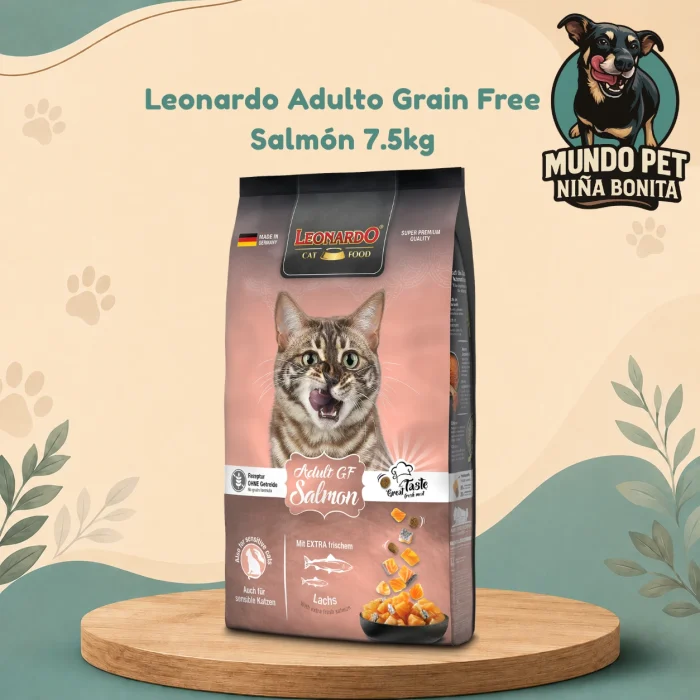 Leonado Adulto Grain Free Salmón 7.5kg