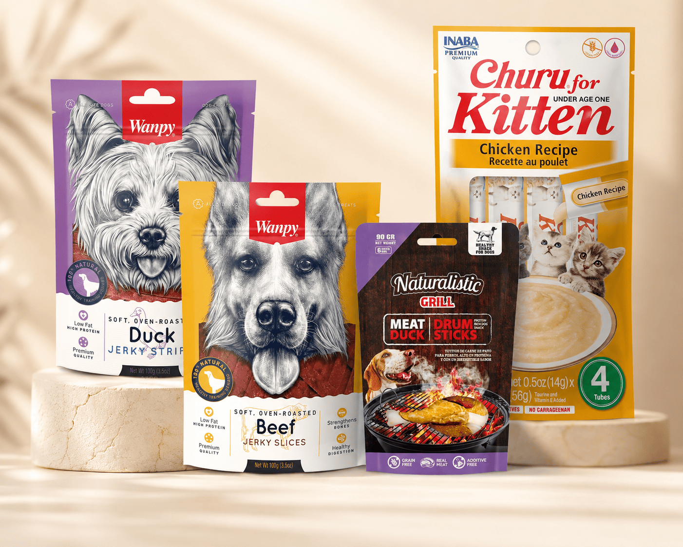 Snacks para mascotas