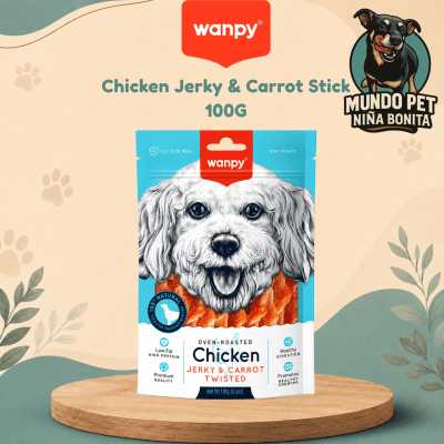 PetFamily cerdo nórdico todas las razas 15kg (1) Chicken Jerky & Carrot Stick 100G