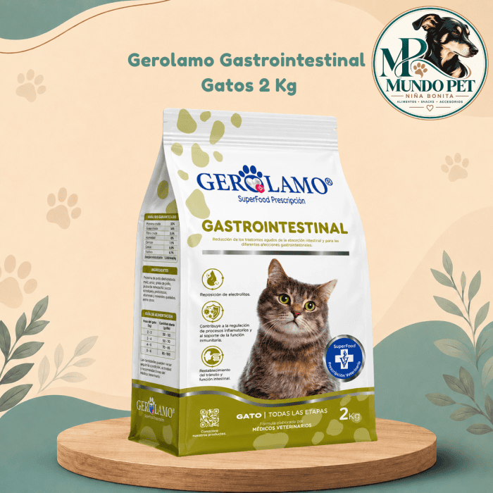 Gerolamo Gato Adulto Gastrointestinal 2 kg